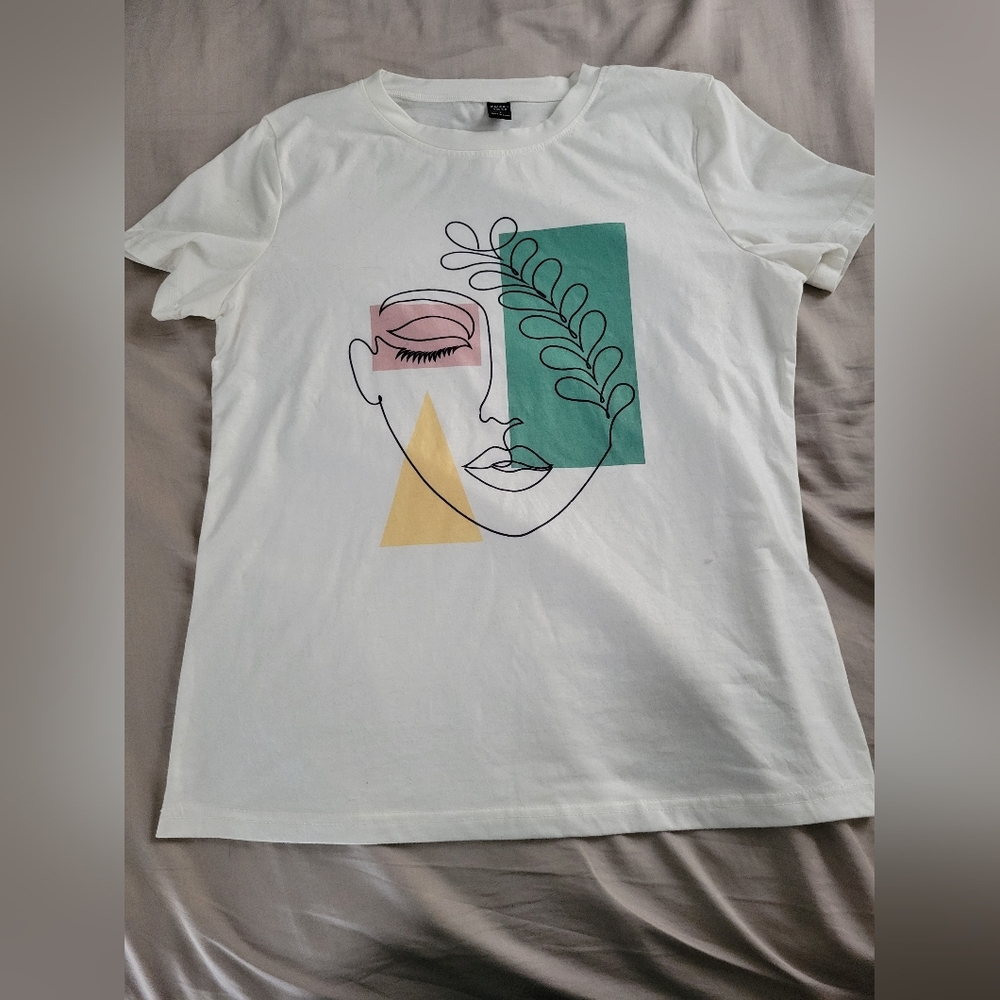 Graphic Tee, White